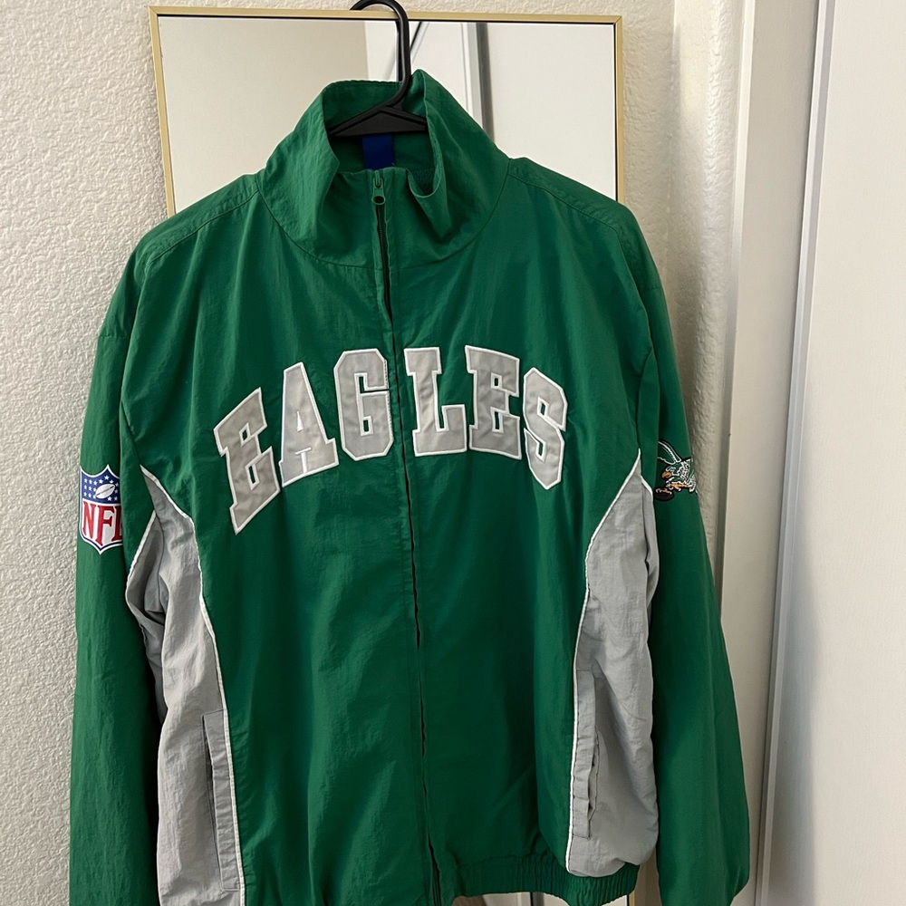 NFL Green Eagles Windbreaker